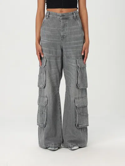 DIESEL JEANS DIESEL WOMAN COLOR BLACK,G44086002