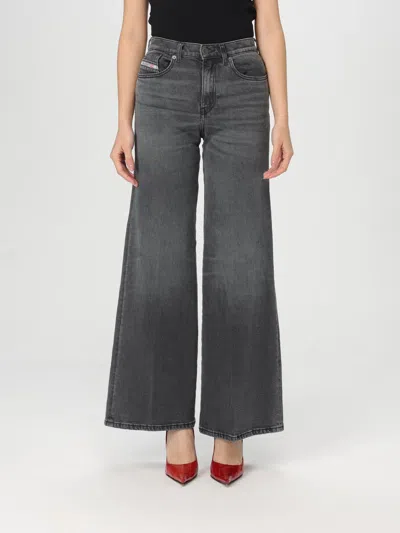 DIESEL JEANS DIESEL WOMAN COLOR BLACK,G47001002