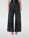 Diesel Vintage Inspired D-sire Denim Trousers In Black