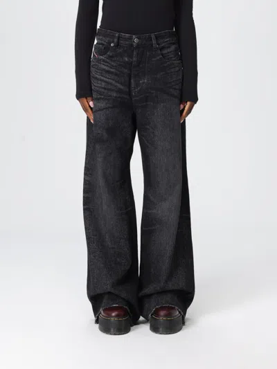 Diesel Jeans  Woman Color Black