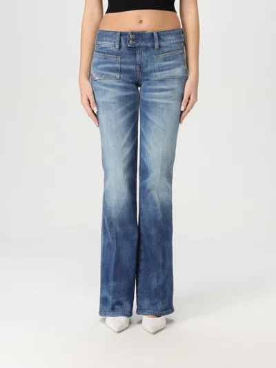 Diesel Jeans  Woman Color Blue