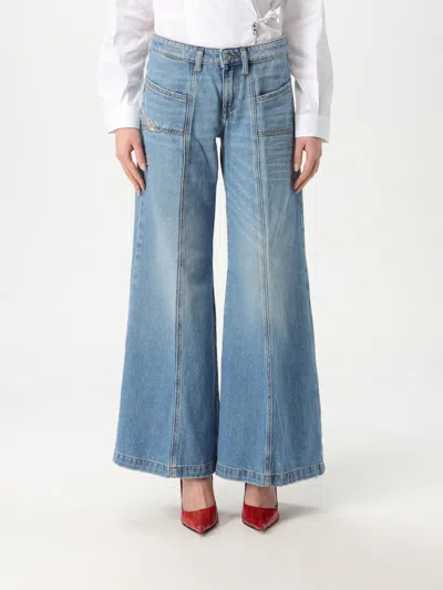 Diesel Jeans  Woman Color Blue