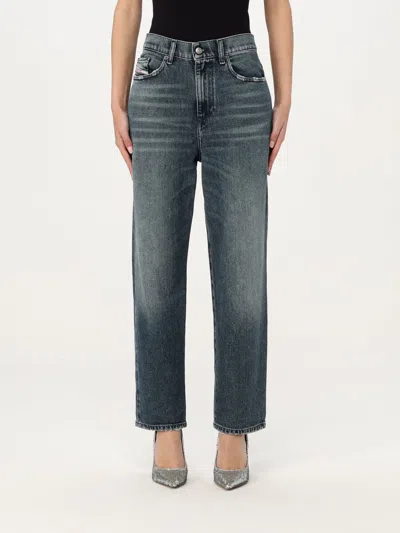 Diesel Pants  Woman Color Blue