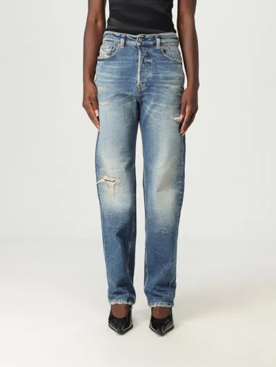 Diesel Jeans  Woman Color Blue