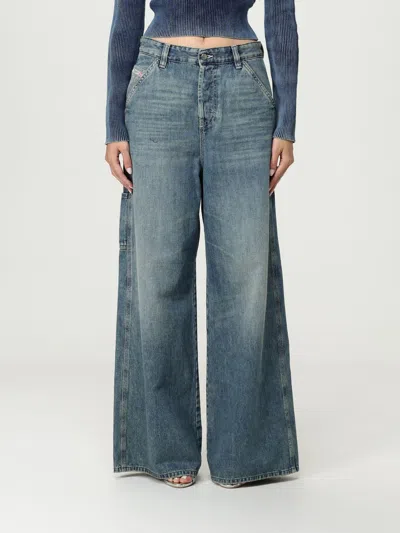 Diesel Jeans  Woman Color Blue