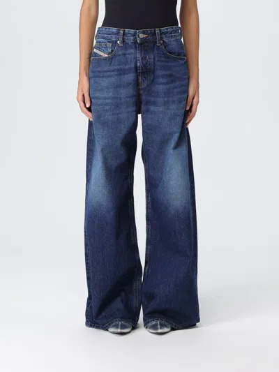 Diesel Jeans  Woman Color Blue