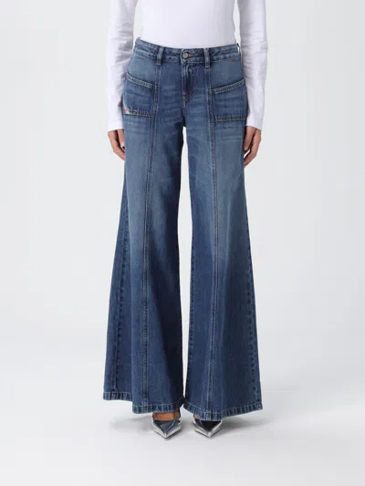 DIESEL JEANS DIESEL WOMAN COLOR BLUE,H44620009