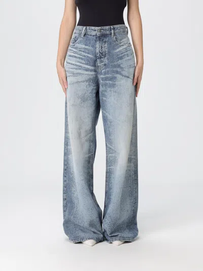 DIESEL JEANS DIESEL WOMAN COLOR BLUE,H44419009
