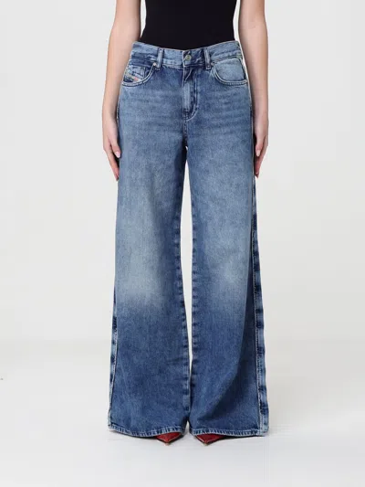 Diesel Jeans  Woman Color Blue