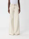 Diesel Jeans  Woman Color Cream In White