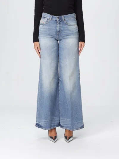 Diesel Jeans  Woman Color Denim In Blue
