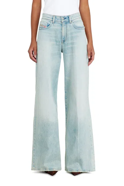 Diesel Jeans Flare Taille Moyenne 1978 D-akemi In Blue