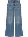 Diesel Woman Jeans Blue Size 30w-30l Cotton In Blue