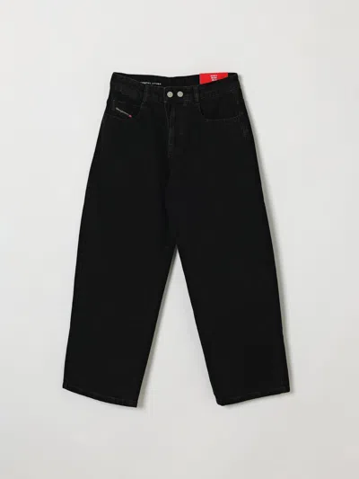 Diesel Jeans Kids Color Black