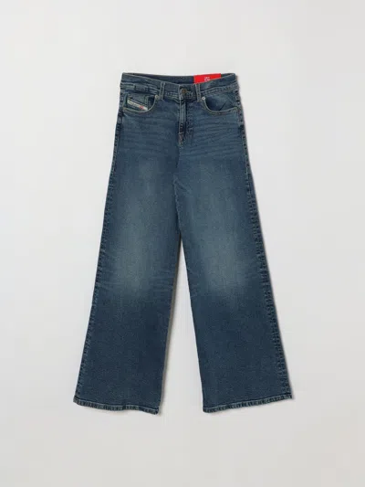 Diesel Jeans Kids Color Blue