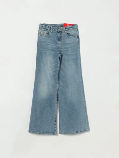 Diesel Jeans  Kids Color Denim In Blue