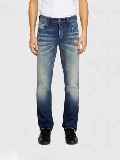 Diesel Jeans Men Color Blue