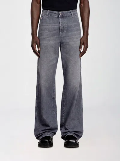 Diesel Jeans Men Color Grey In Gray