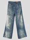 Diesel 1996 D-sire Low-rise Loose Jeans In Multicolor
