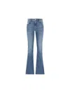 Diesel 1969 D-ebbey Low-rise Slim-fit Bootcut Jeans In Navy