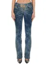 Diesel Women "1969 D-ebbey-fse" Jeans In Navy