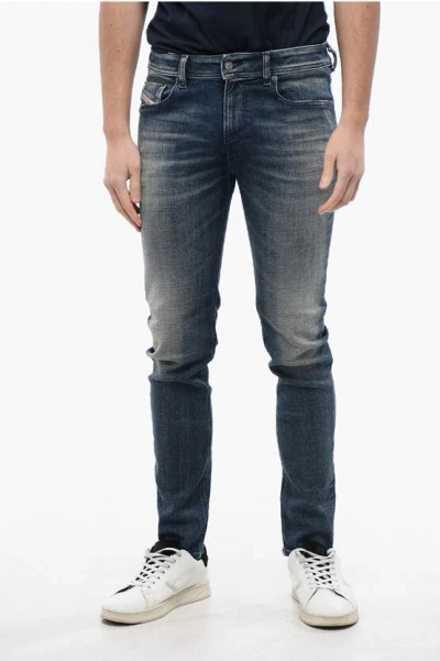 Diesel Jeans Skinny Fit 1979 Sleenker A Vita Bassa 16cm L32 In Black