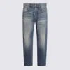 Diesel Blue Cotton 2023 D-finitive Jeans In Blue