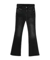 Diesel Jeans With Belt Loops In Black