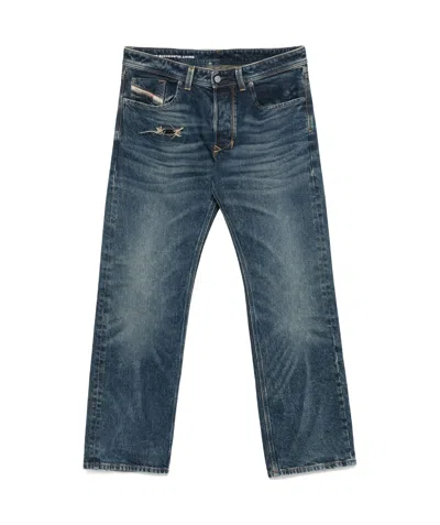 Diesel Jeans With Belt Loops In 01