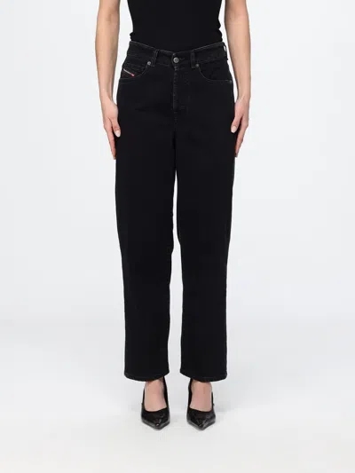 Diesel Jeans Woman Color Black