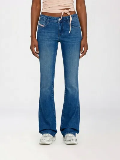 Diesel Jeans Woman Color Blue
