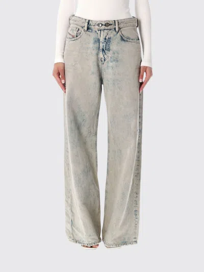 Diesel 1996 D-sire Relaxed Low Waist Jeans In Blue