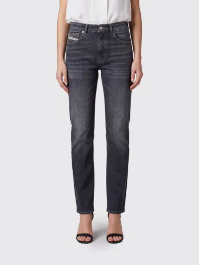 Diesel Jeans Woman Color Denim In Blue
