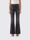 Diesel Bootcut Jeans In Black