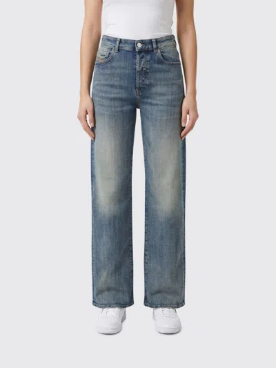 Diesel Jeans  Woman Color Blue