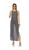 Diesel Grey Jennifer-utlt Beach Dress In 仿旧