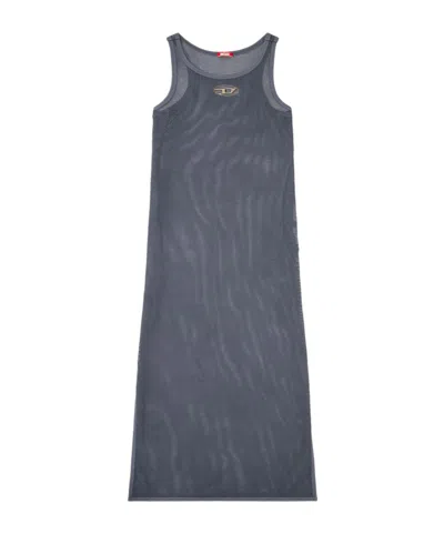 DIESEL DIESEL JENNIFER-UTLT MESH SLEEVELESS DRESS