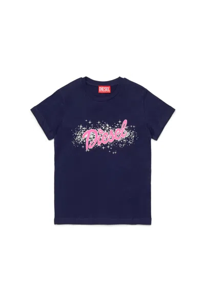 DIESEL JERSEY T-SHIRT WITH LOGO