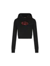 Diesel 'slimmy Hood' Sweatshirt In Black