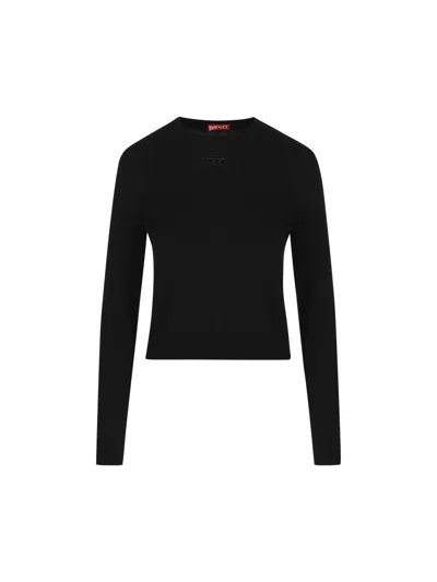 Diesel M-alinesa Sweater In Black