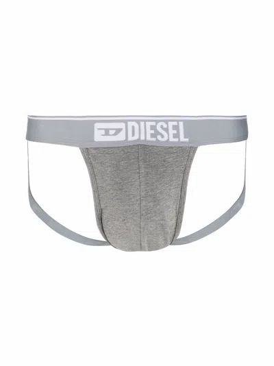 Diesel Jockstrap In Grey