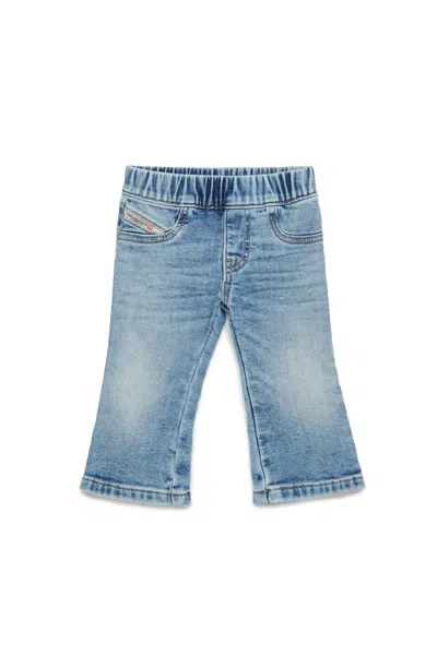 Diesel Kids' Joggjeans Bootcut Chiaro Sfumato In Blue