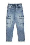 Diesel D-ursy Cargo Jeans In Blue