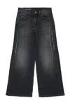 Diesel D-argix-j Jjj Distressed Jeans In Black