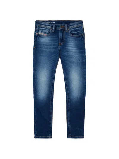Diesel Kids' Joggjeans® Skinny-fit Jeans In Blue