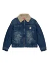 Diesel 'jomox-fur' Jacket  In Blue