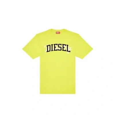 Diesel Just N10 Double Logo T In Yellow
