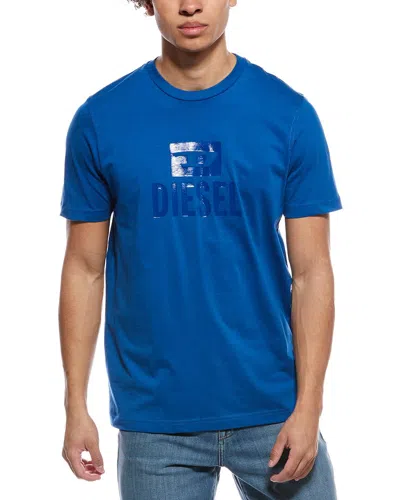 Diesel Just Tone T-shirt In Blue