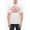 Diesel Justin T-shirt With Logo Print In White