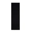 Diesel K-coder Embroidered-logo Scarf In Black